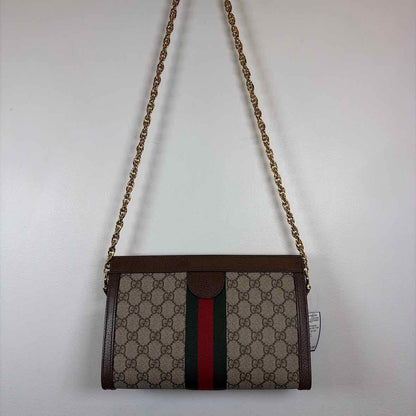 Pre-Owned Gucci Monogram Canvas Designer Handbag