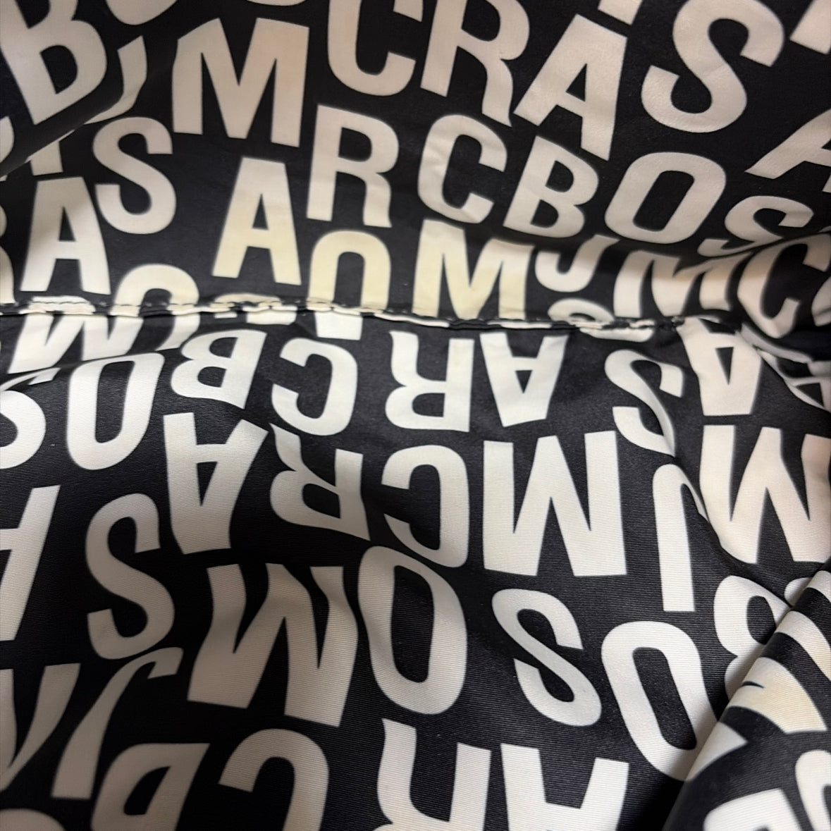 Pre-Owned Marc by Marc Jacobs Black Nylon Handbag
