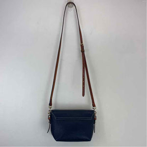 Pre-Owned Dooney & Bourke Navy Leather Handbag