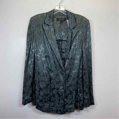 Pre-Owned Size 8/M Rag & Bone Grey Floral Jacket