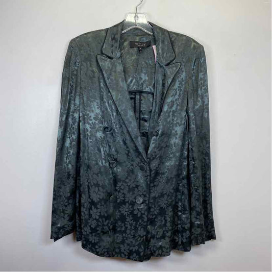 Pre-Owned Size 8/M Rag & Bone Grey Floral Jacket