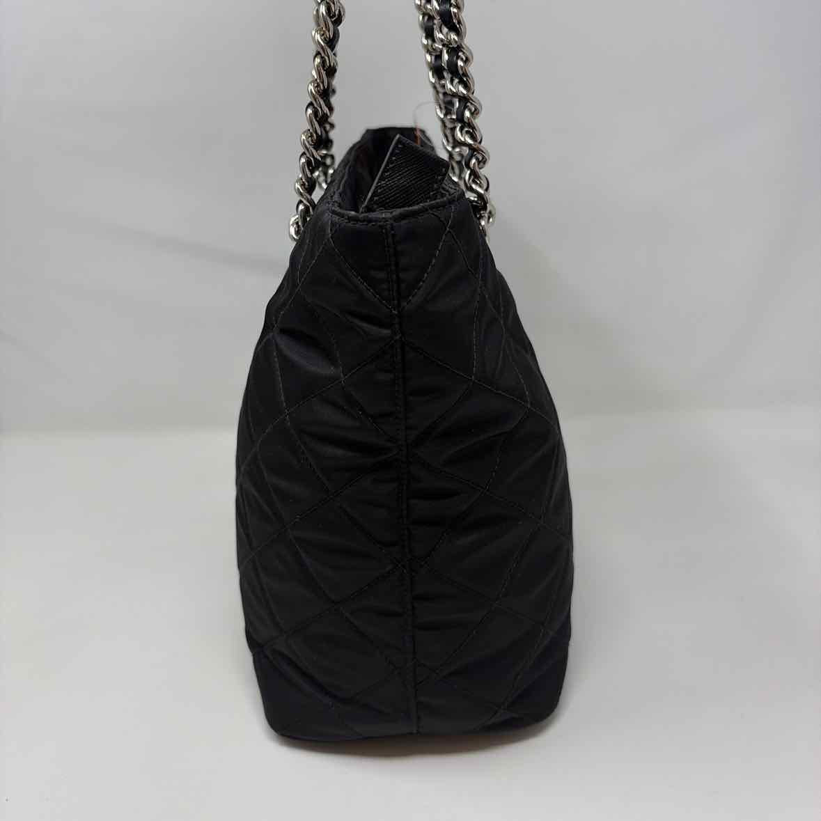 Pre-Owned Prada Black Nylon Designer Handbag