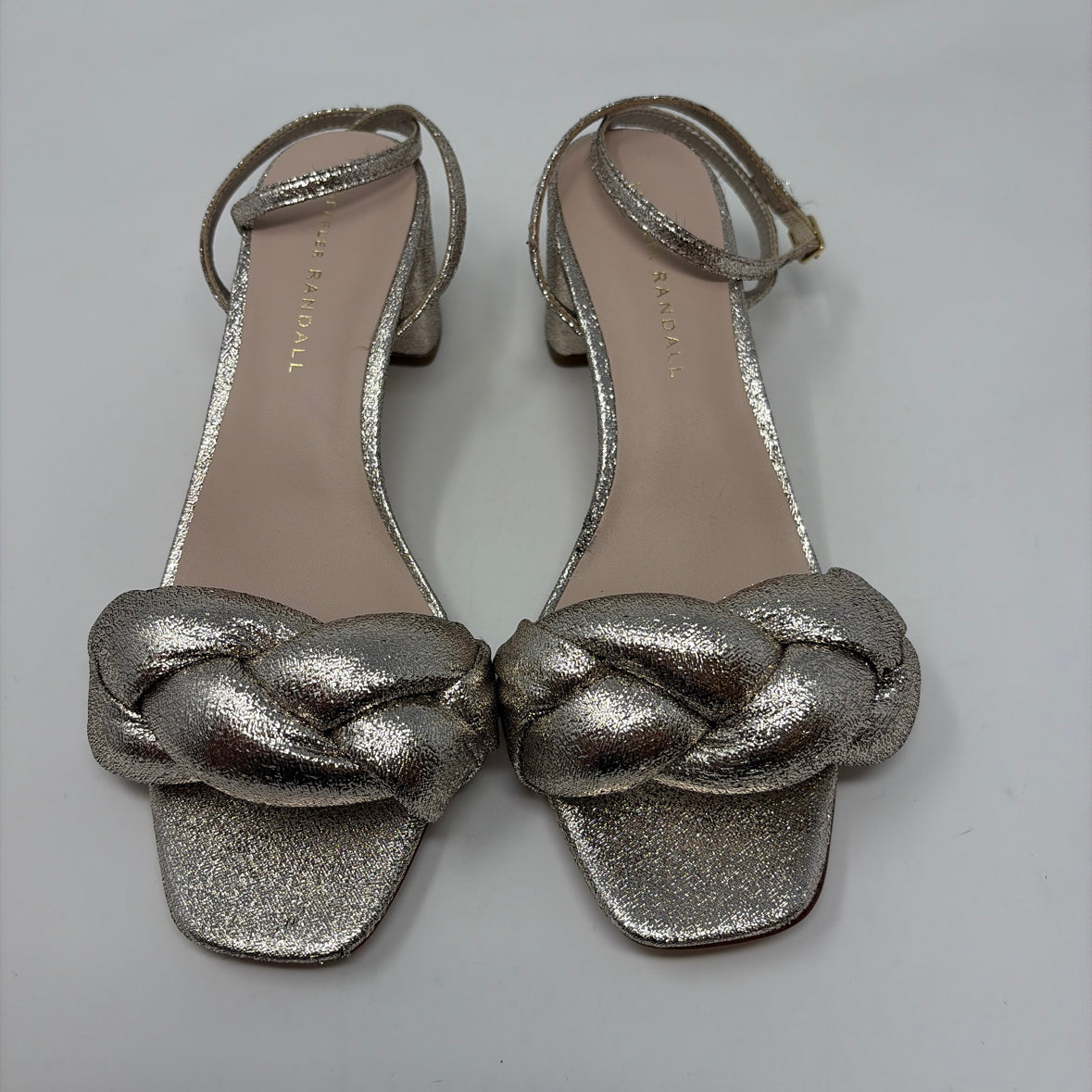Pre-Owned Shoe Size 7.5 Loeffler Randall Gold Heels
