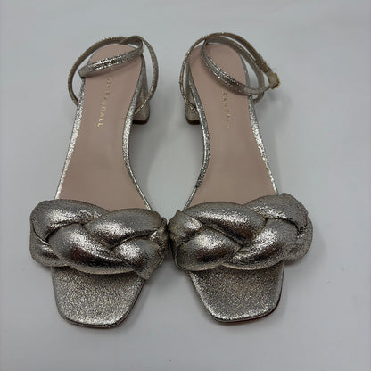 Pre-Owned Shoe Size 7.5 Loeffler Randall Gold Heels