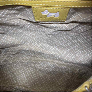 Pre-Owned Radley Chartreuse Leather Handbag