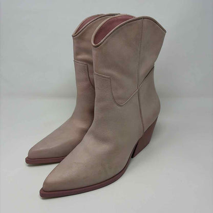 Pre-Owned Shoe Size 10 Steve Madden Pink Booties