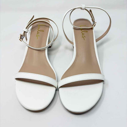 Pre-Owned Shoe Size 7.5 Lulus White Heels