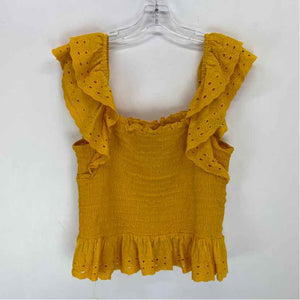 Pre-Owned Size XL House Of Harlow Yellow Top