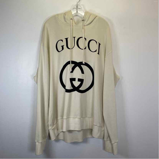 Pre-Owned Gucci Cream Knit Women Size XXXL Designer Clothes