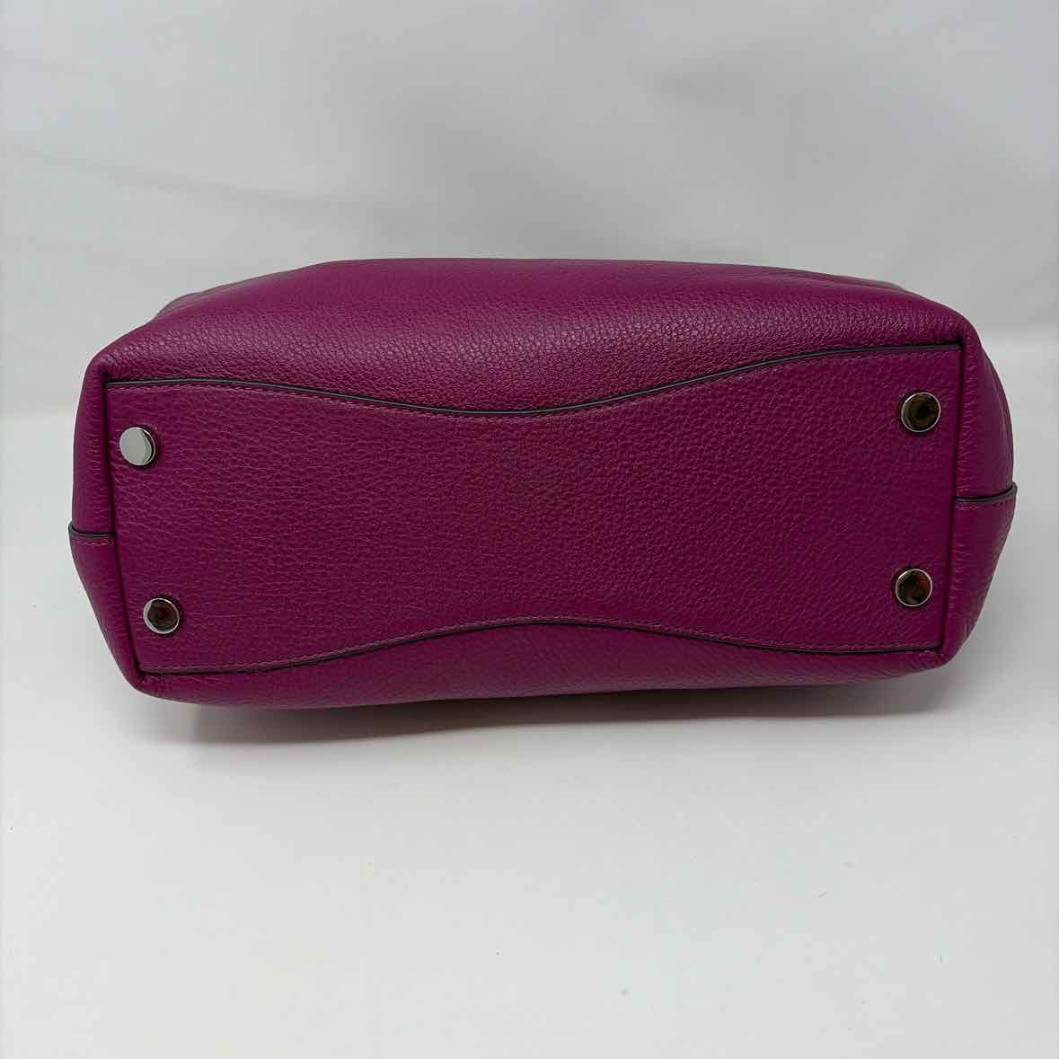 Pre-Owned Michael Kors Magenta Leather Handbag