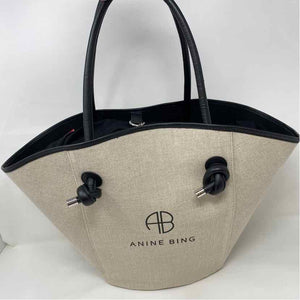 Pre-Owned Anine Bing Beige Multi Fabric Handbag
