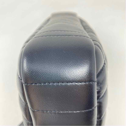 Pre-Owned Burberry Black Leather Designer Handbag