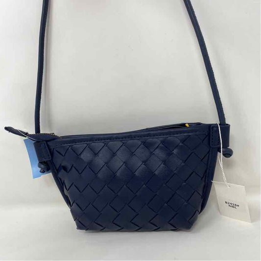 Boutique Navy faux leather Handbag