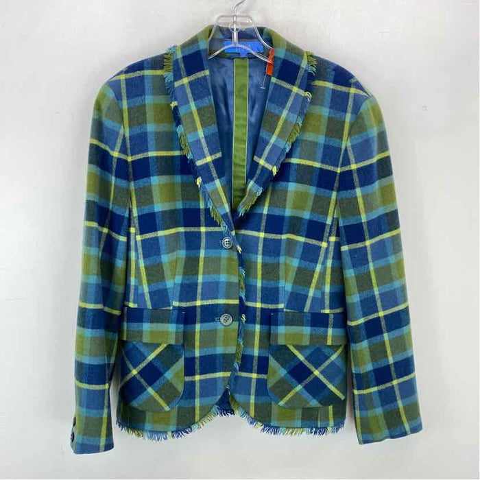 Pre-Owned Size S Escada Plaid Blazer