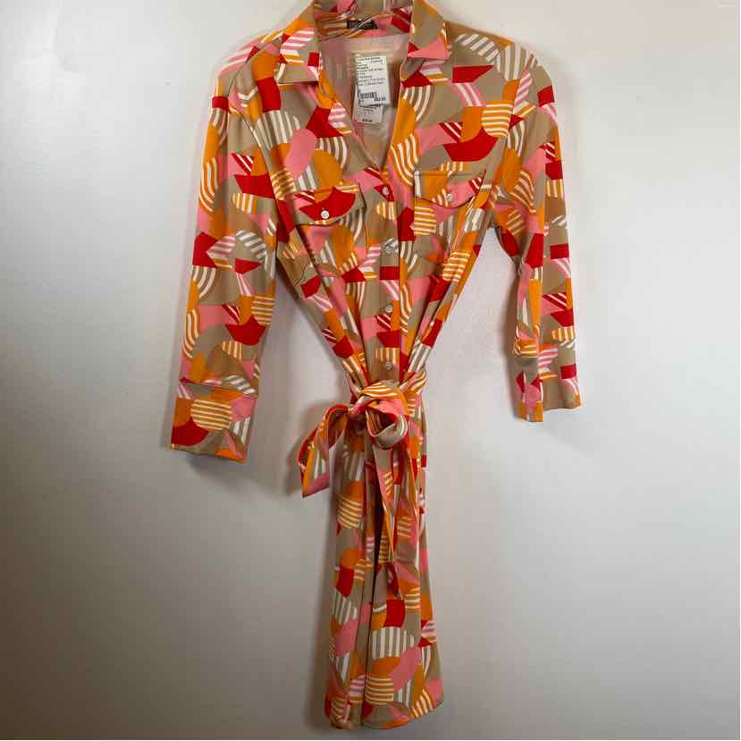 Pre-Owned Size S J McLaughlin Multi Casual Dress