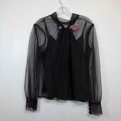 Pre-Owned Size 6/M Veronica Beard Black Top