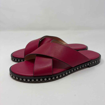 Pre-Owned Shoe Size 7 Coach Pink Sandals