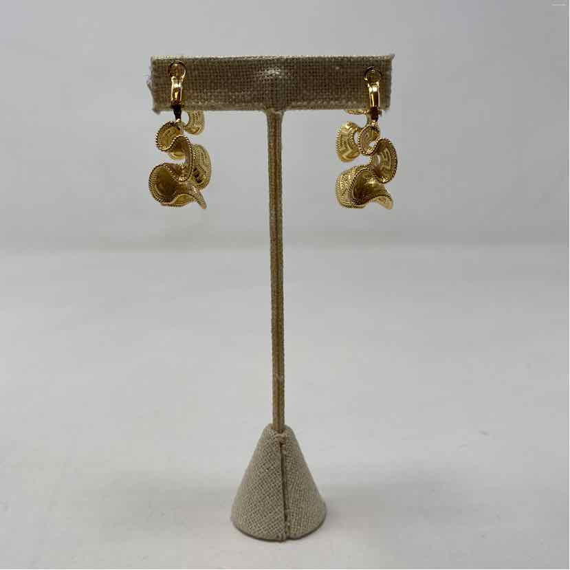 Gold Metal Earrings