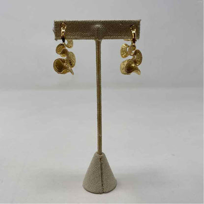 Gold Metal Earrings