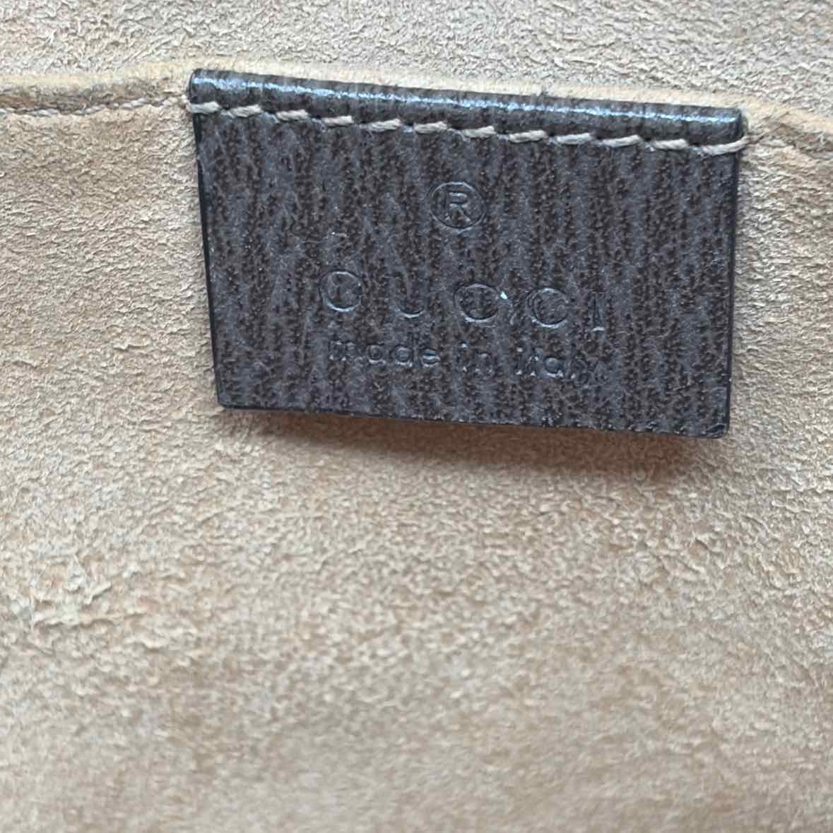 Pre-Owned Gucci Monogram Canvas Designer Handbag