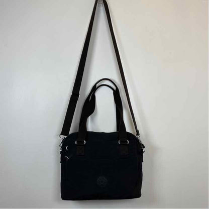 Pre-Owned Kipling Black Nylon Handbag