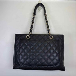 Pre-Owned Chanel Black Leather Designer Handbag
