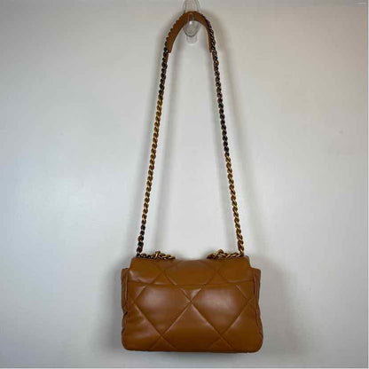 Pre-Owned Chanel Cognac Leather Designer Handbag