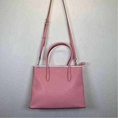 Pre-Owned Kate Spade Pink Leather Handbag