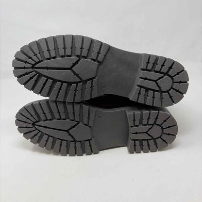 Pre-Owned Shoe Size 9.5 275 Central Taupe Booties