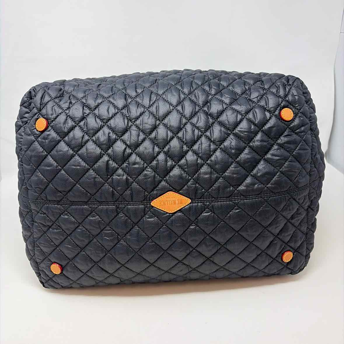Pre-Owned MZ Wallace Black/Navy Nylon Handbag