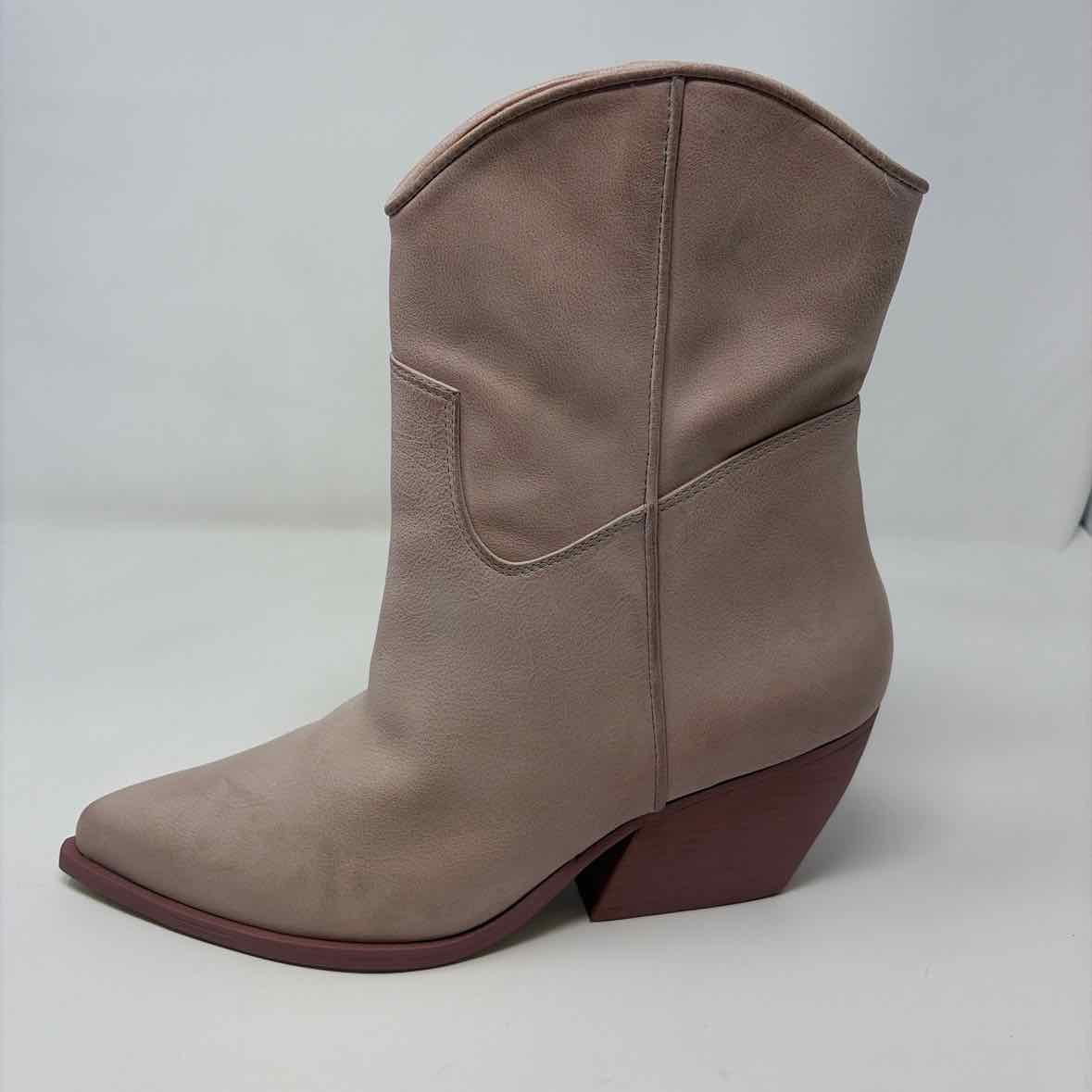 Pre-Owned Shoe Size 10 Steve Madden Pink Booties