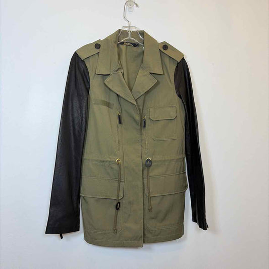 Pre-Owned Size M ZARA Olive/Black Jacket