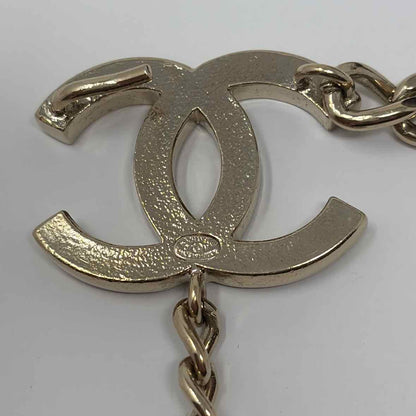 Pre-Owned Chanel Gold Metal Designer Belt