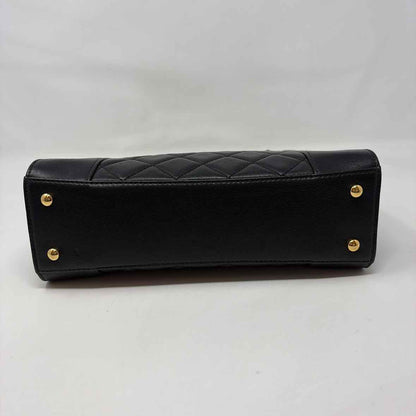 Pre-Owned Chanel Black Leather Designer Handbag