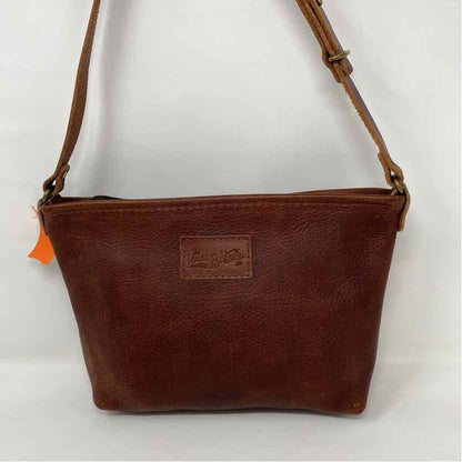 Pre-Owned The Local Branch Co Brown Leather Handbag
