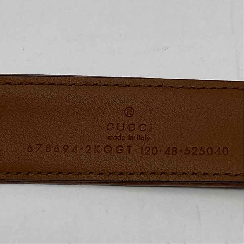 Pre-Owned Gucci Denim Denim Designer Belt