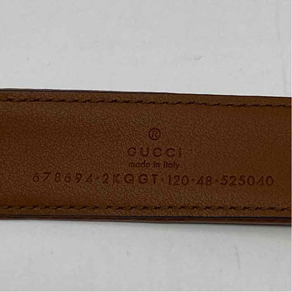 Pre-Owned Gucci Denim Denim Designer Belt