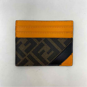 Pre-Owned Fendi Monogram Canvas Designer Wallet