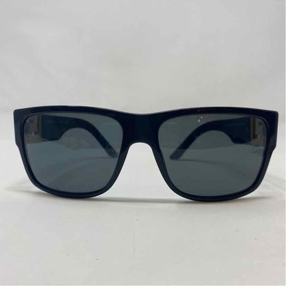 Pre-Owned Versace Black Plastic Designer Sunglasses