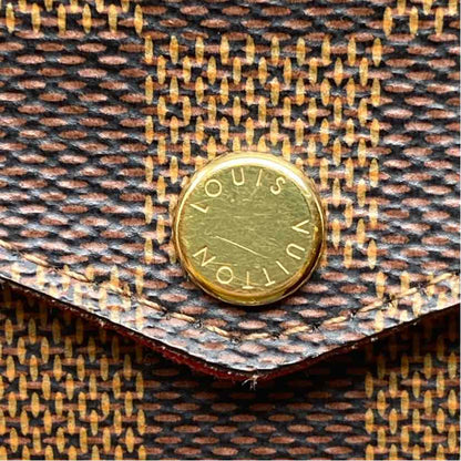 Pre-Owned Louis Vuitton Damier Eben Canvas Designer Handbag