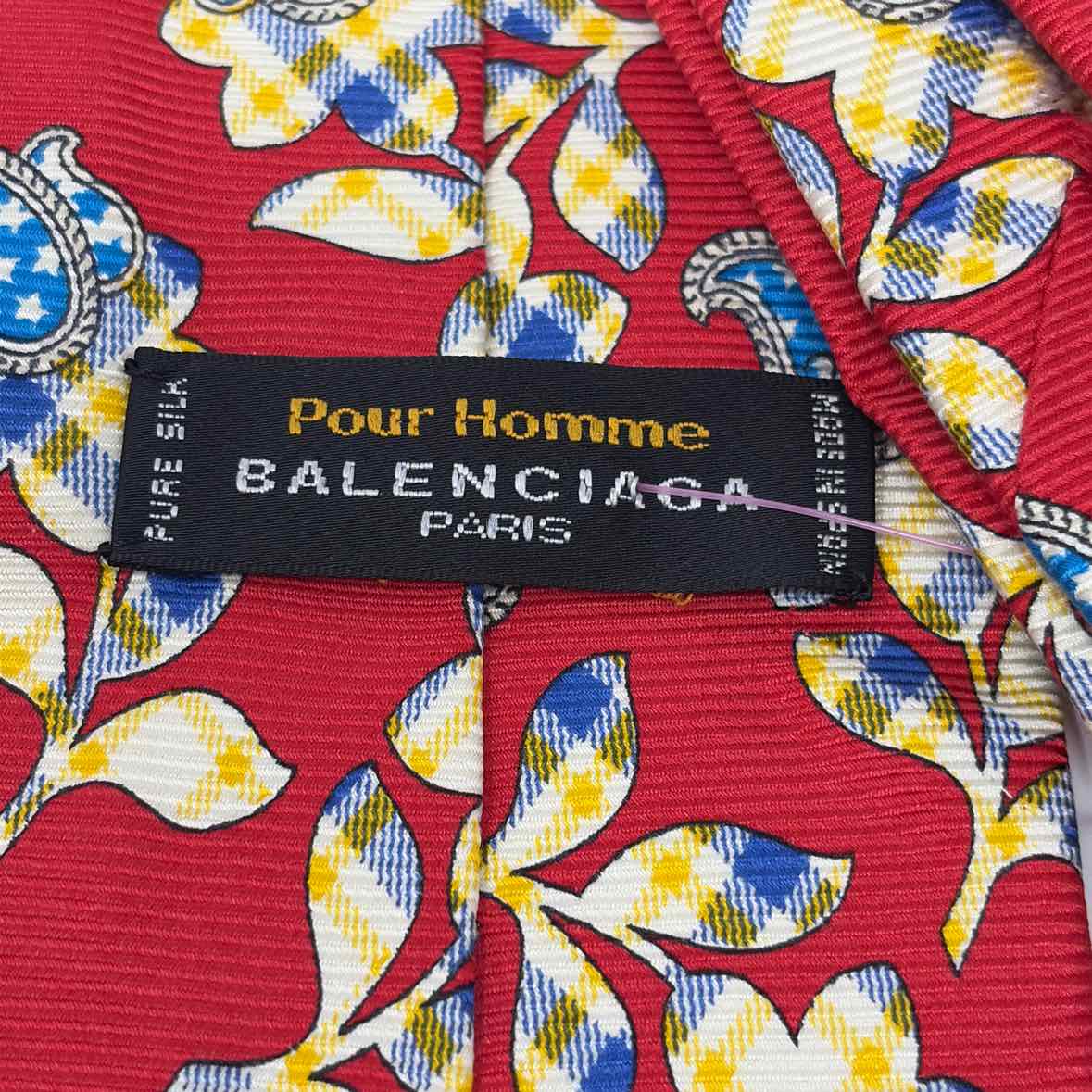 Pre-Owned Balenciaga Red Silk Women Size Designer Clothes