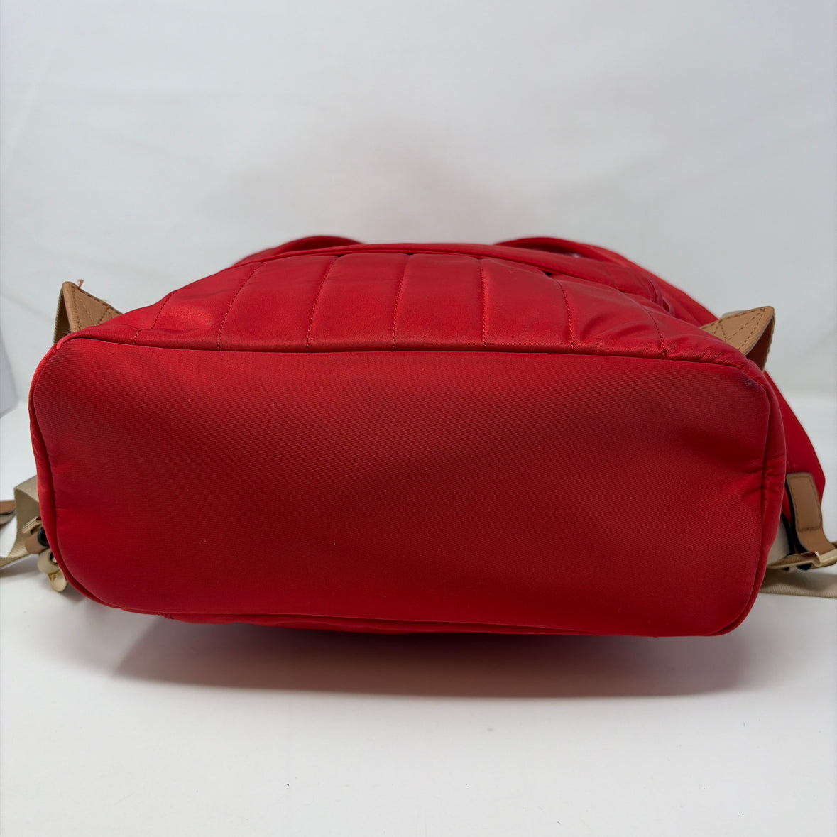 Pre-Owned Michael Kors Red Nylon Handbag