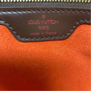 Pre-Owned Louis Vuitton Damier Eben Canvas Designer Handbag