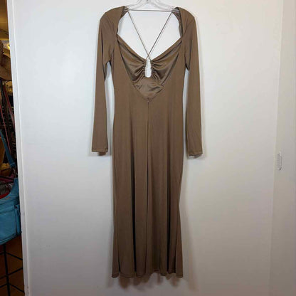 Pre-Owned Size M Jason Wu Brown Casual Dress