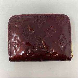 Pre-Owned Louis Vuitton Burgundy Patent Designer Wallet