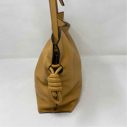 Pre-Owned Loewe Cognac Leather Designer Handbag