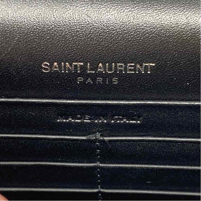 Pre-Owned Saint Laurent Black Leather Designer Handbag