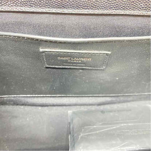 Pre-Owned Saint Laurent Black Leather Designer Handbag