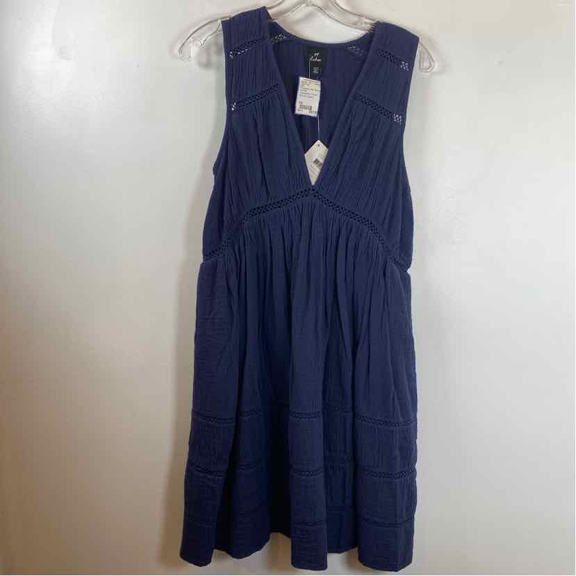 Pre-Owned Size XS Echo Navy Casual Dress