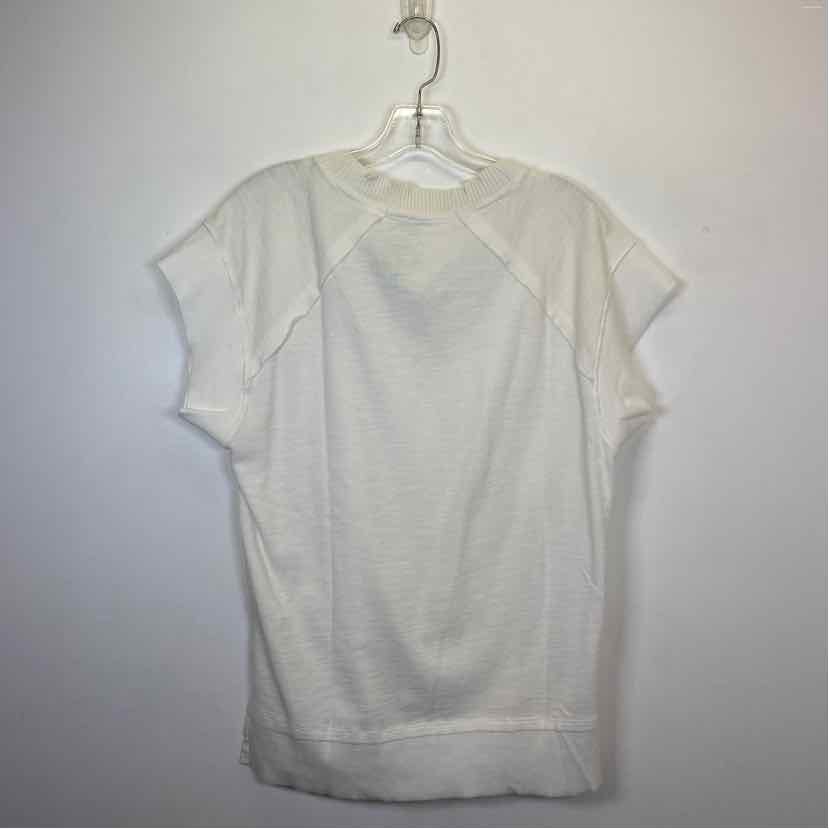 Pre-Owned Size S Grey State White Top